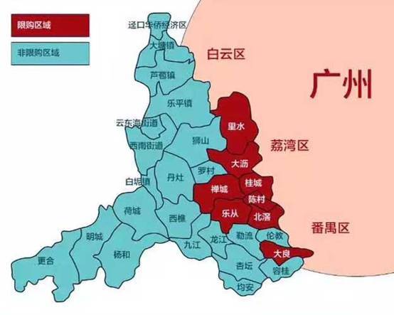 国务院关于同意广东省调整佛山市行政区划的批复